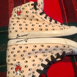 Vintage 1980’s Spuds McKenzie sneakers.